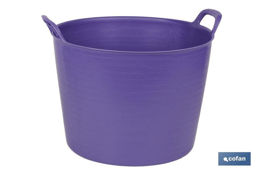 CAPAZO 42 L VIOLETA  48.5 X 45 X 38 CM venta unitaria