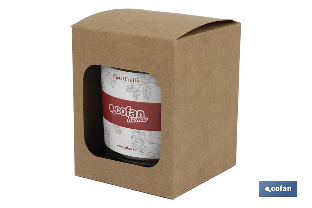 VELA AROMATICA DE CERA VEGETAL RED FRUITS 125 Gventa unitaria