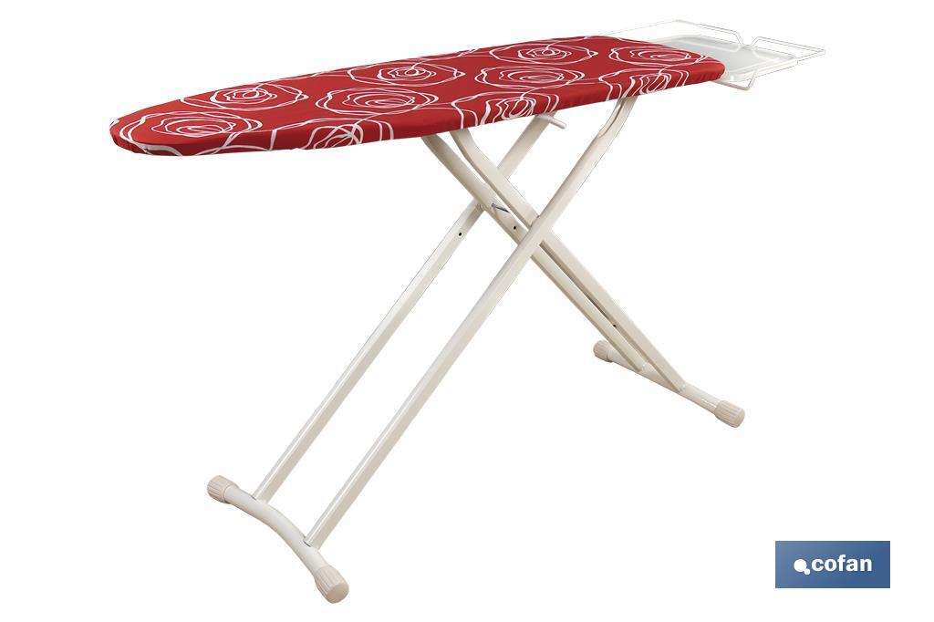 TABLA PLANCHAR 125 X 42 X10 CM MODELO TIVOLI ROJA