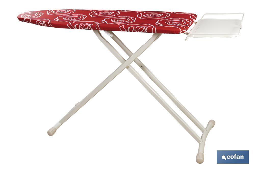TABLA PLANCHAR 125 X 42 X10 CM MODELO TIVOLI ROJA