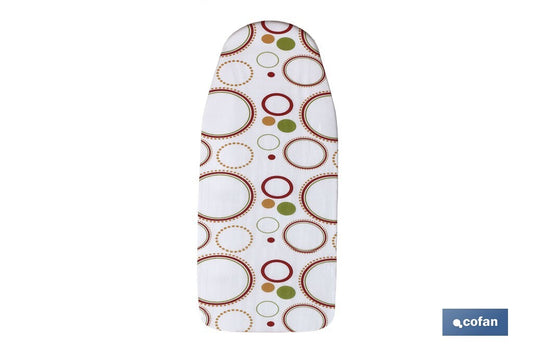 FUNDA TABLA PLANCHAR ACOLCHADA 140X60 PUNTOS