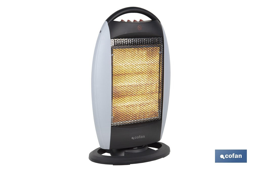 ESTUFA HALOGENA OSCILANTE 400/800/1200 W