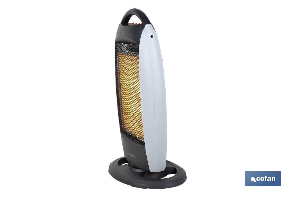 ESTUFA HALOGENA OSCILANTE 400/800/1200 W
