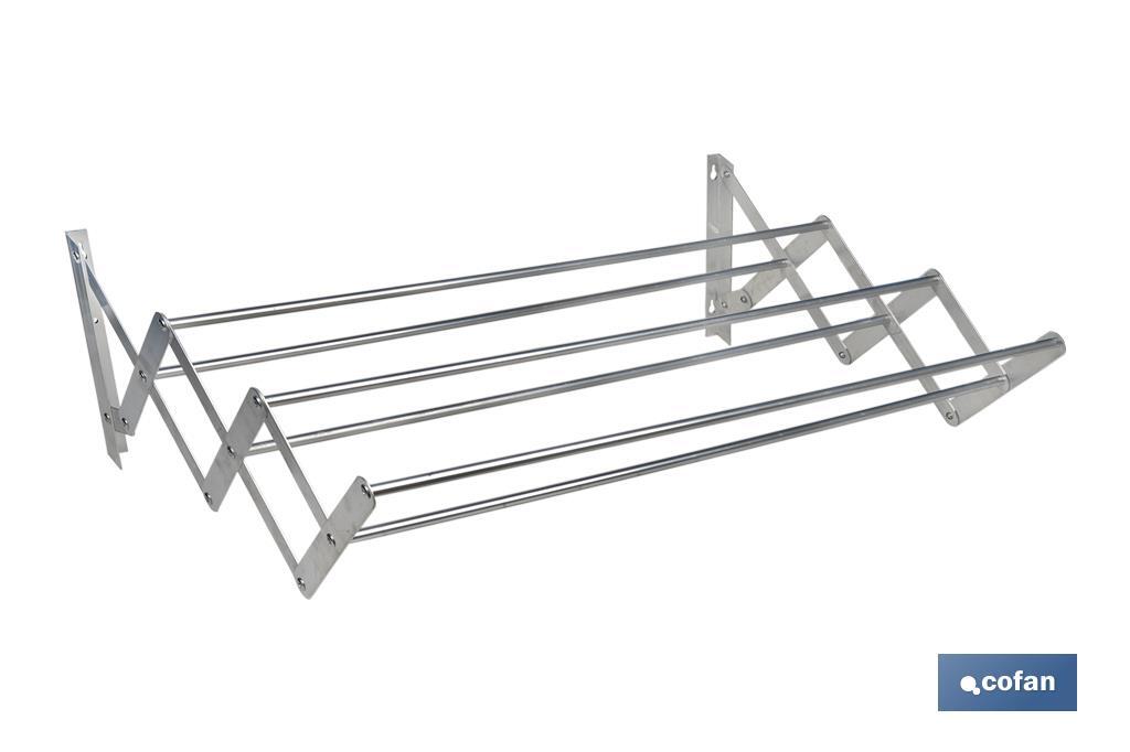 TENDEDERO EXTENSIBLE PARED ALUMINIO  4.8 m