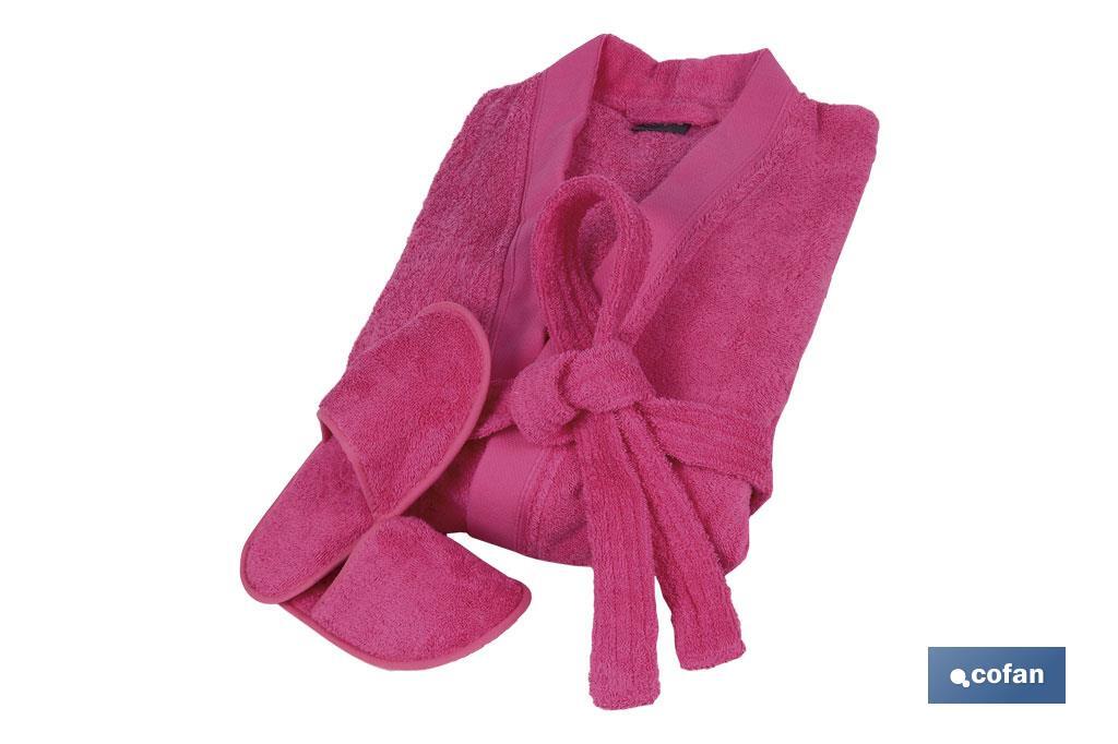 ALBORNOZ FUCSIA 500/M2 MODELO PRIMAVERA TALLA XL