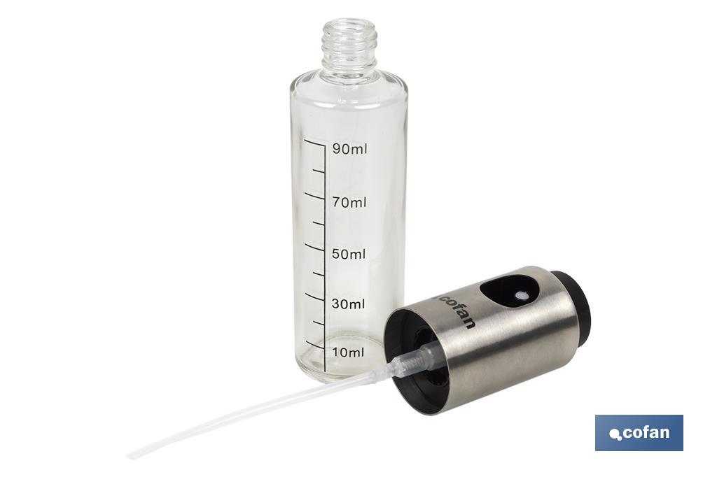 PULVERIZADOR DE ACEITE 90 ml MODELO OLIVA 18 x 4 cm