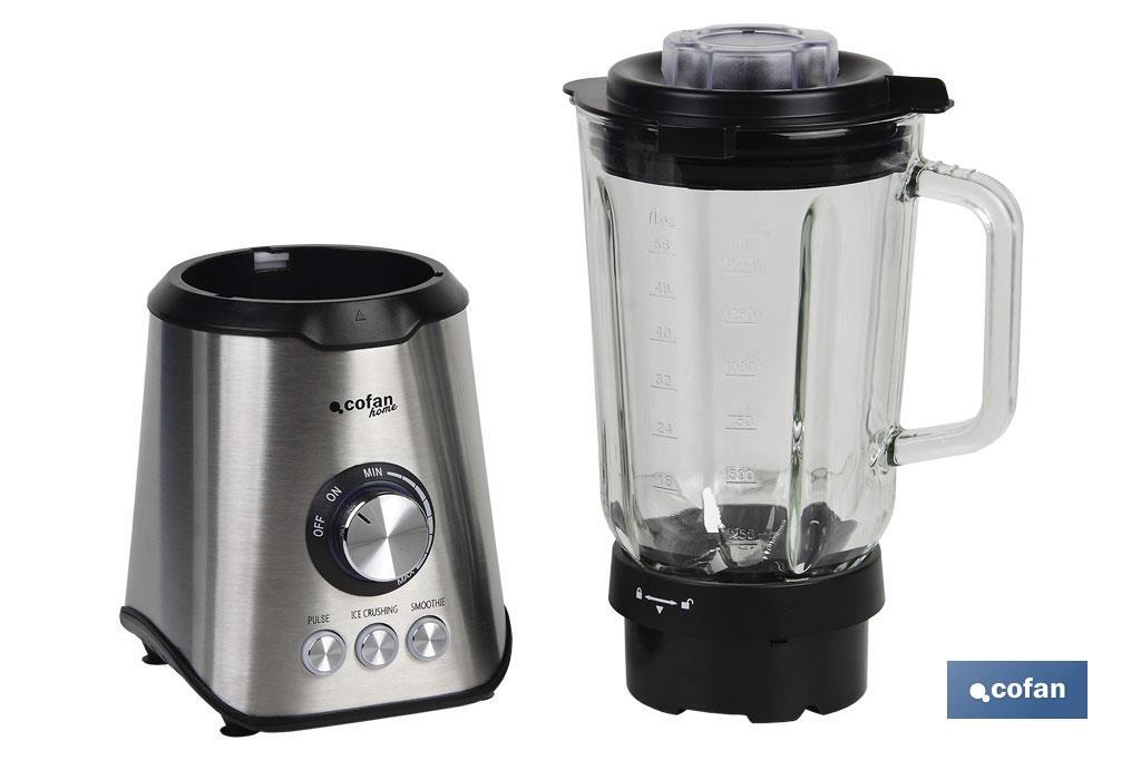 BATIDORA DE VASO ELÉCTRICA 1000W