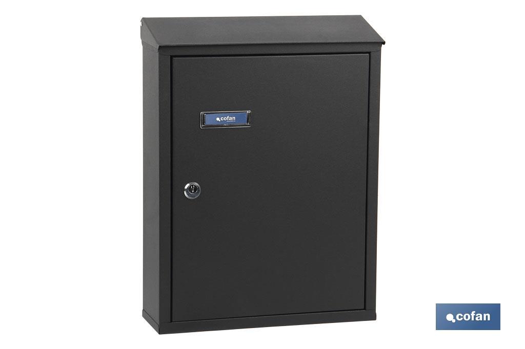 BUZÓN CORREO EXTERIOR BLANCO MODELO POST 385x290x100mm