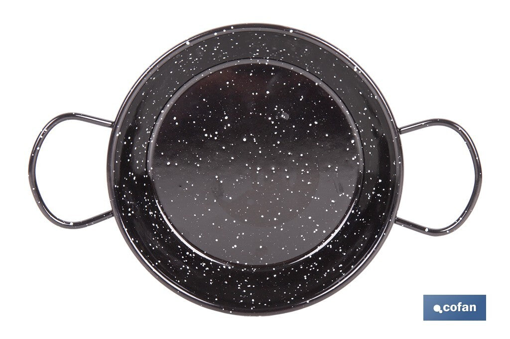 PAELLERA ACERO ESMALTADA Ø30cm