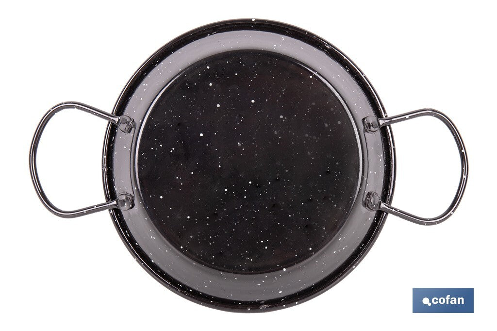 PAELLERA ACERO ESMALTADA Ø15cm