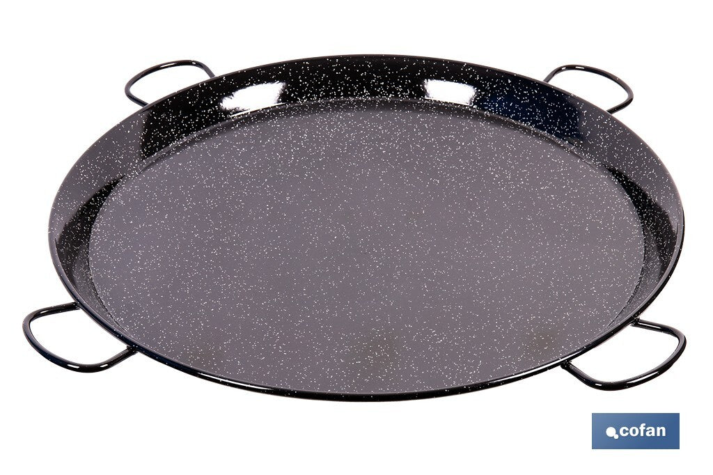 PAELLERA ACERO ESMALTADA Ø115cm (4 asas)