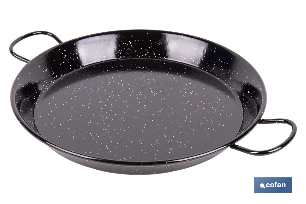 PAELLERA ACERO ESMALTADA INDUCCIÓN Ø34cm
