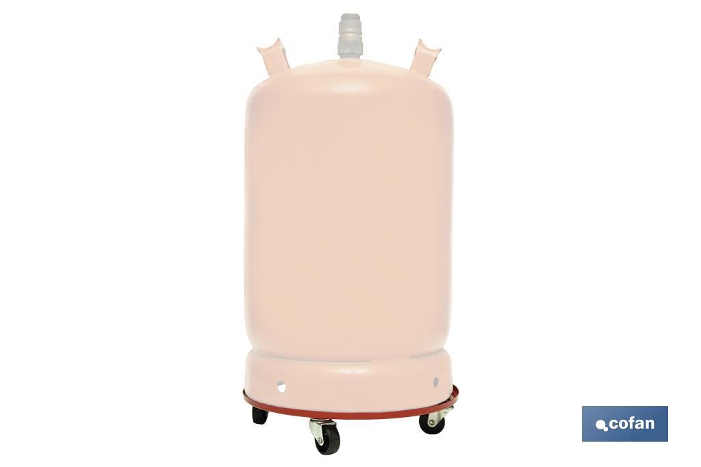 SOPORTE METÁLICO PARA BOMBONA DE BUTANO
