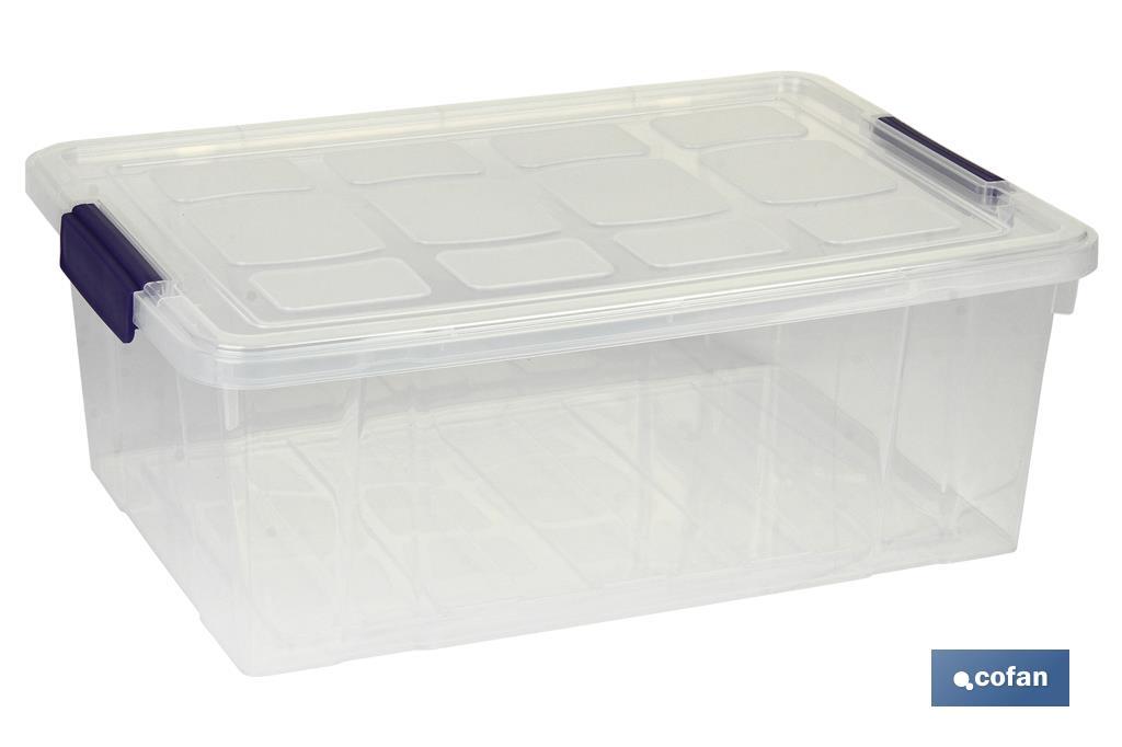 CAJA DE ORDENACION 16L MODELO RICORDI 40X30X21cm POLIPROPILENO