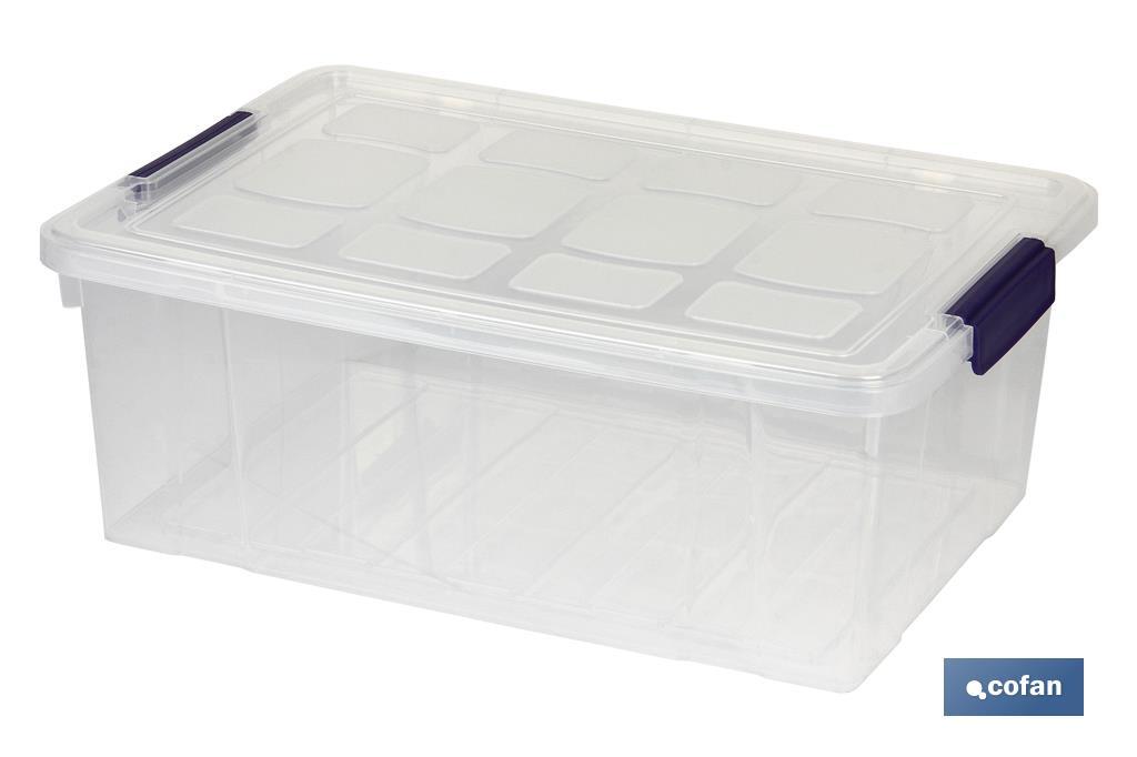 CAJA DE ORDENACION 16L MODELO RICORDI 40X30X21cm POLIPROPILENO