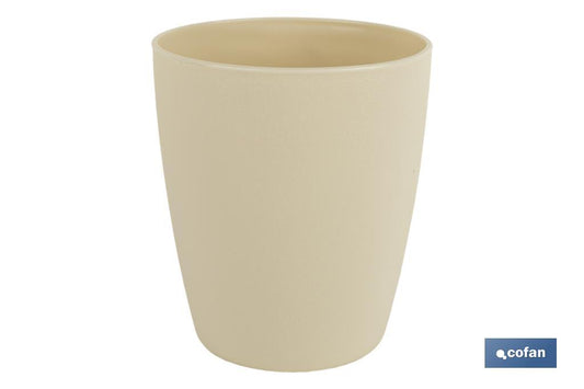 VASO DE AGUA BEIGE  MODELO NARA 400ml
