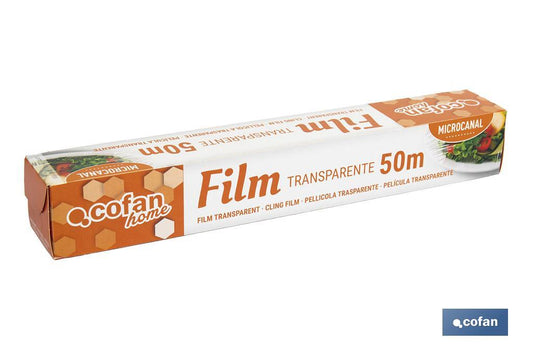 FILM TRANSPARENTE DOMÉSTICO 50M