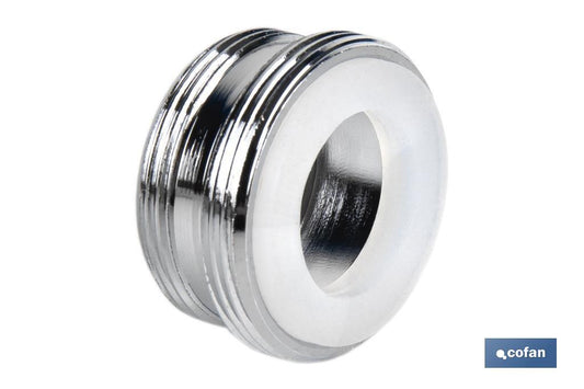 REDUCTOR/AMPLIADOR LATÓN ROSCA MACHO 22-24 MM