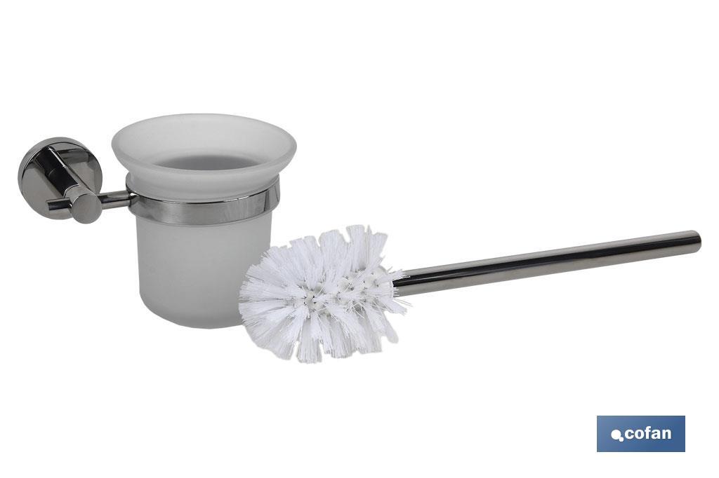 ESCOBILLERO INODORO GAMA LAGOA INOX 304 BRILLO