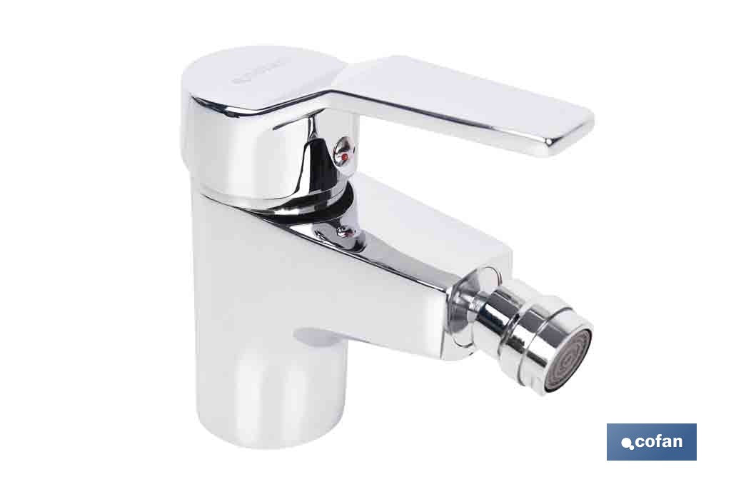GRIFO MONOMANDO PARA BIDÉ COLOR INOX. 40 MM