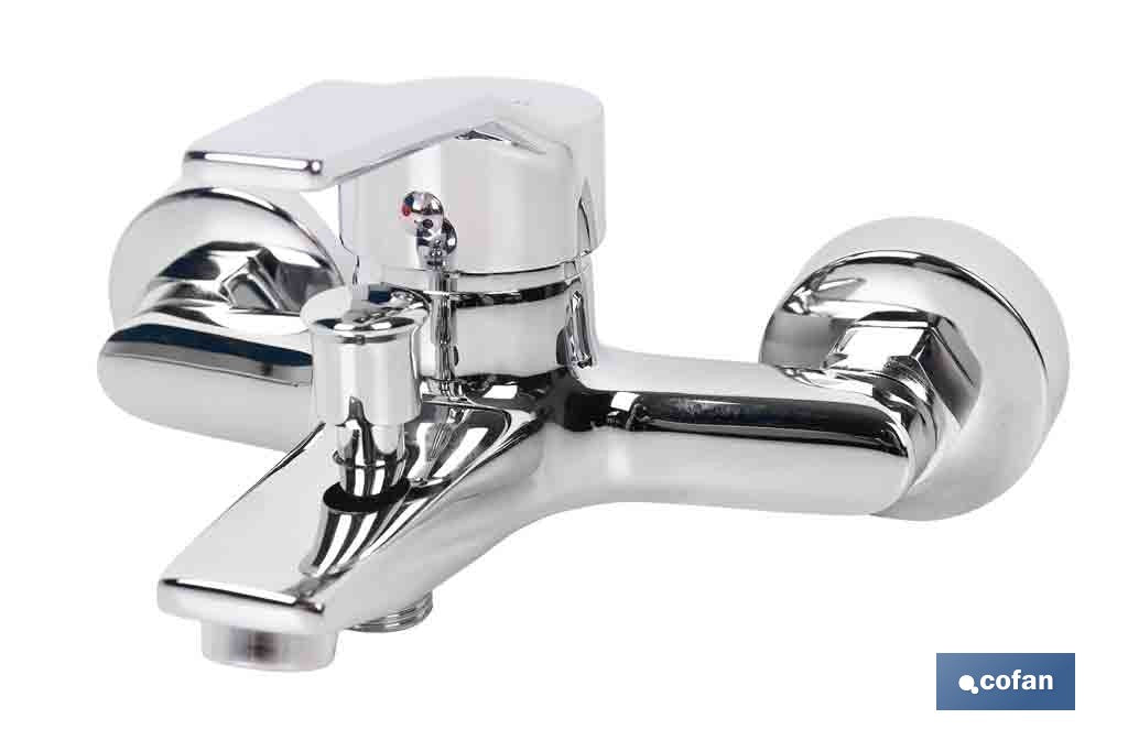 GRIFO MONOMANDO PARA BAÑERA COLOR INOX.40 MM