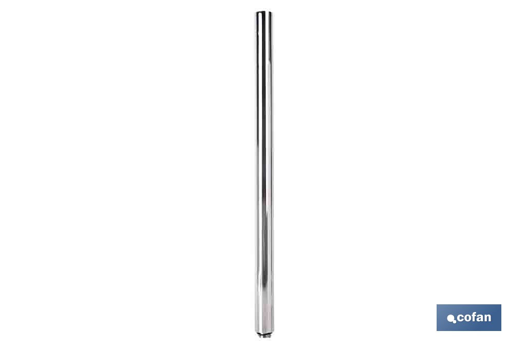 TUBO ALARGADOR DE DUCHA CROMADO M18 Ø24 400 MM