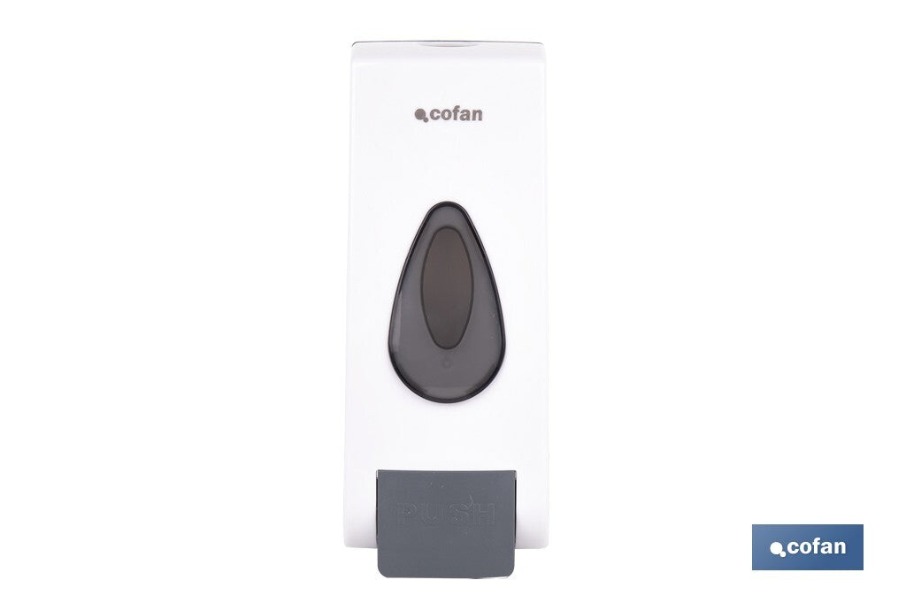 DOSIFICADOR DE JABÓN DE ABS 600 ML COLOR BLANCO