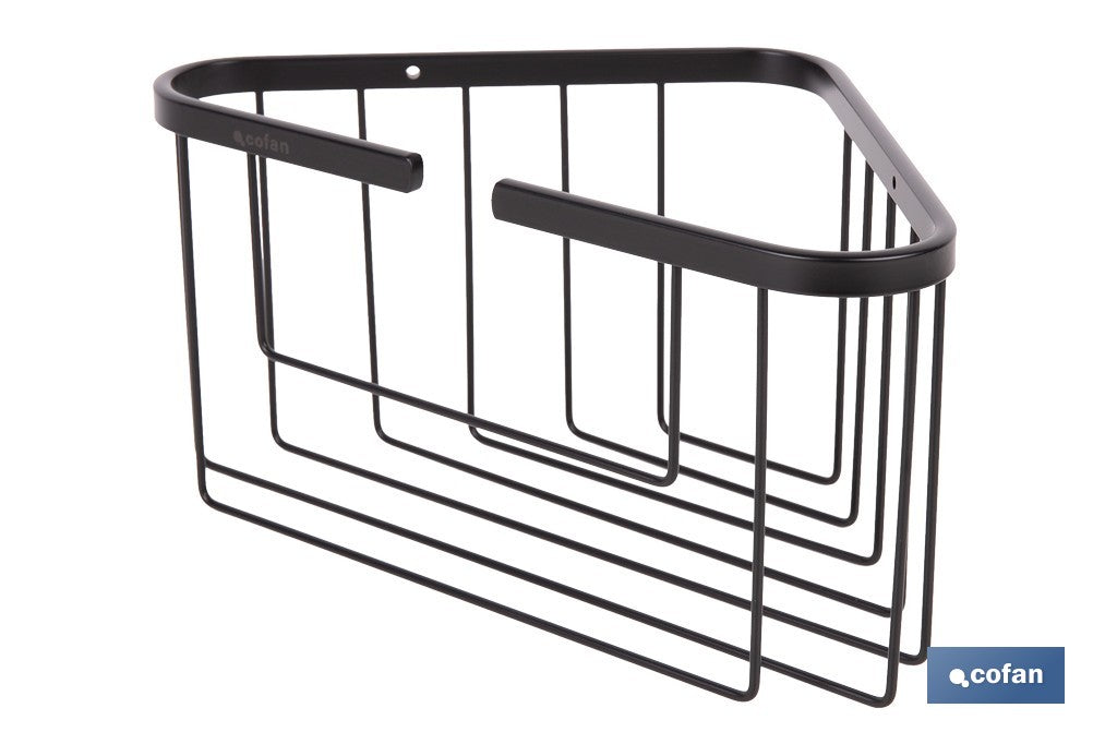 CESTA RINCONERA DE BAÑO DE ACERO INOXIDABLE 304 29 X 18 X 14 CM
