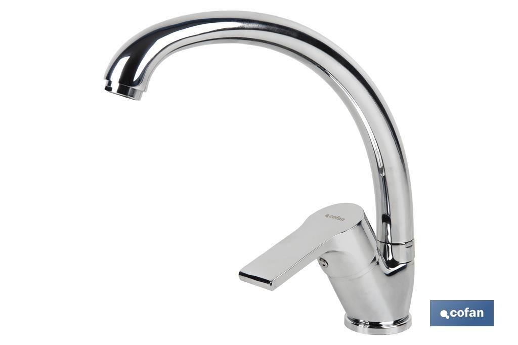 GRIFO MONOMANDO FREGADERO CAÑO ALTO MODELO ROSS