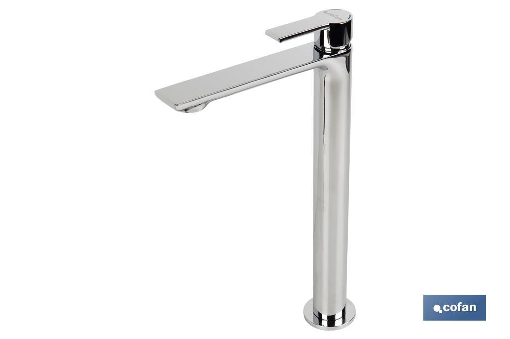 GRIFO MONOMANDO LAVABO  ALTO 25mm MODELO MATHESON