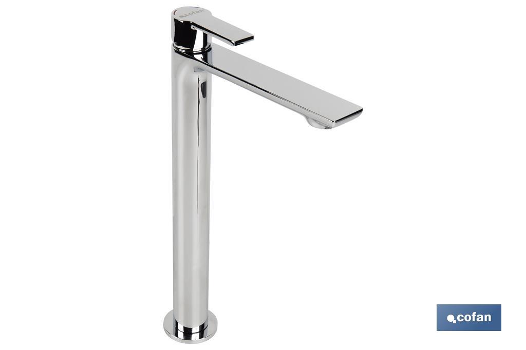 GRIFO MONOMANDO LAVABO  ALTO 25mm MODELO MATHESON