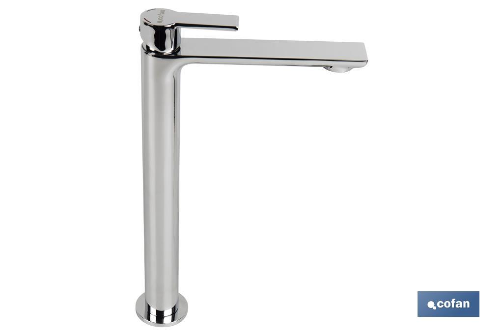 GRIFO MONOMANDO LAVABO  ALTO 25mm MODELO MATHESON