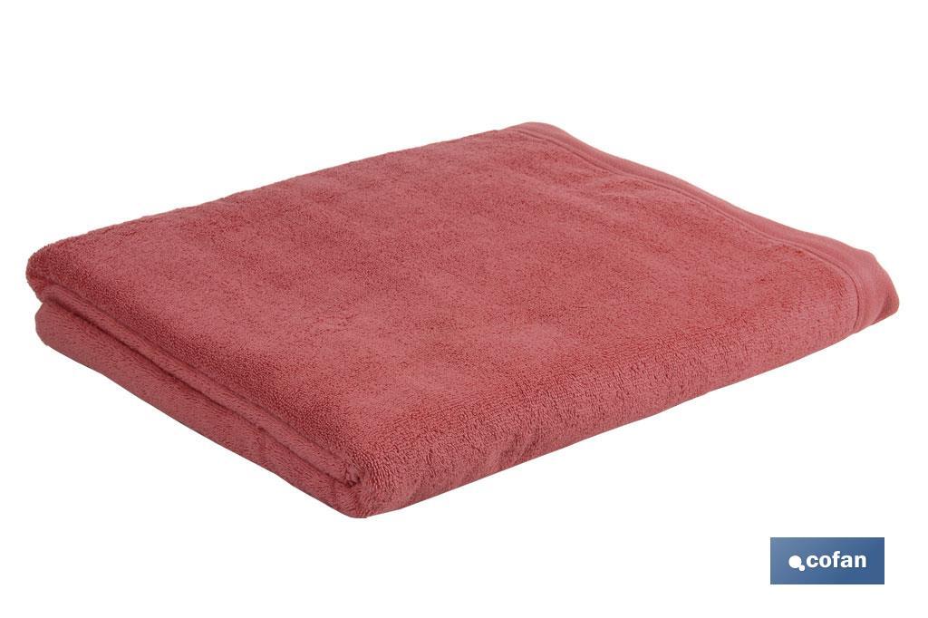 JUEGO DE 3 TOALLAS CORAL 580 G/M2 GAMA JAMAICA 30X50  50X100  70X140 CM