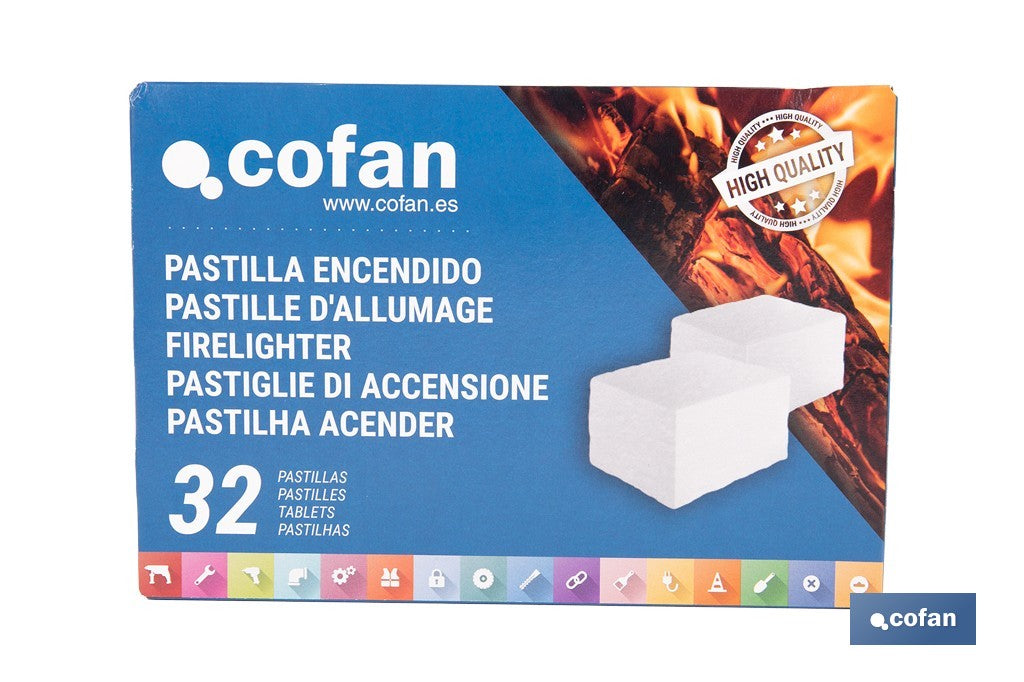 PASTILLA ENCENDIDO 32 UDS