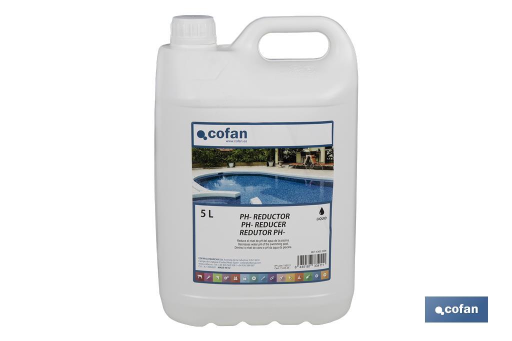 REDUCTOR PH LIQUIDO 5 L COFAN