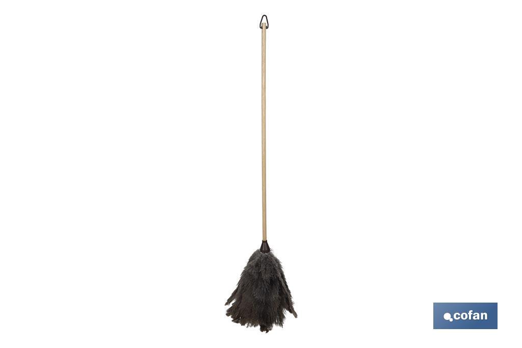 PLUMERO DE PLUMA DE AVESTRUZ Nº 3  67 CM