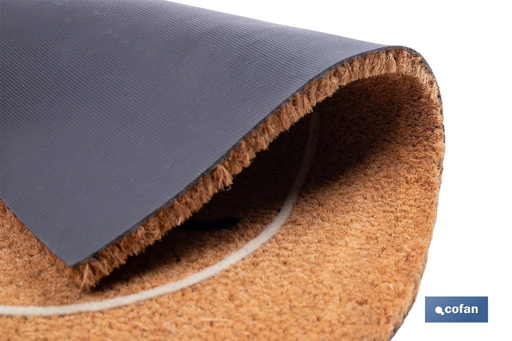 FELPUDO INTERIOR COCO FLOQUEADO 40X60X1,50 CM (SWEET HOME)
