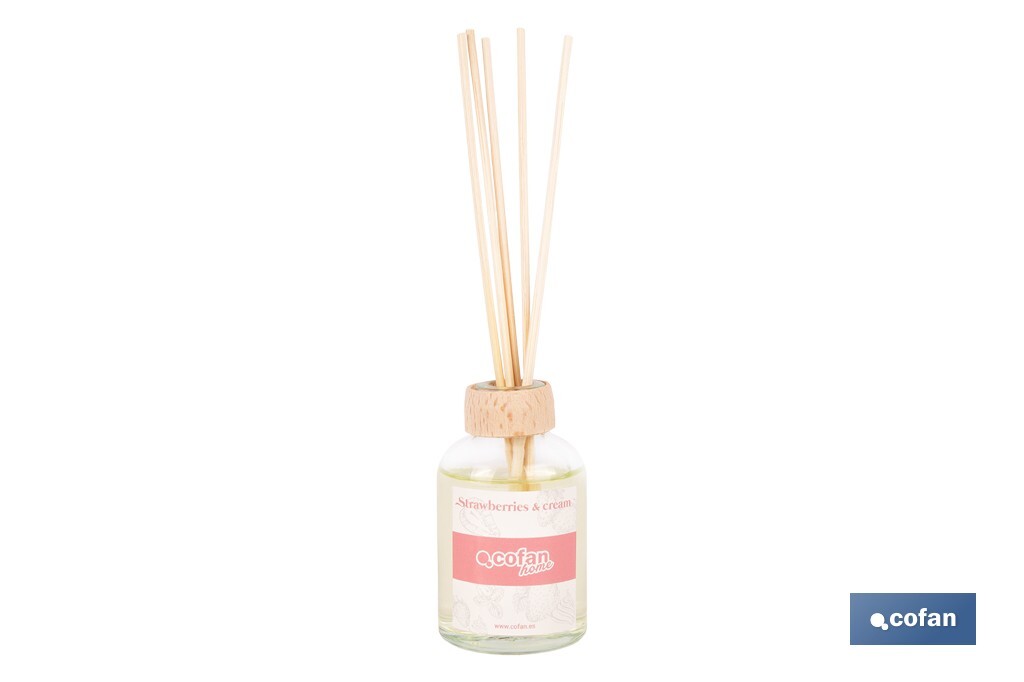 AMBIENTADOR DE VARILLAS STRAWBERRIES AND CREAM 50 ML