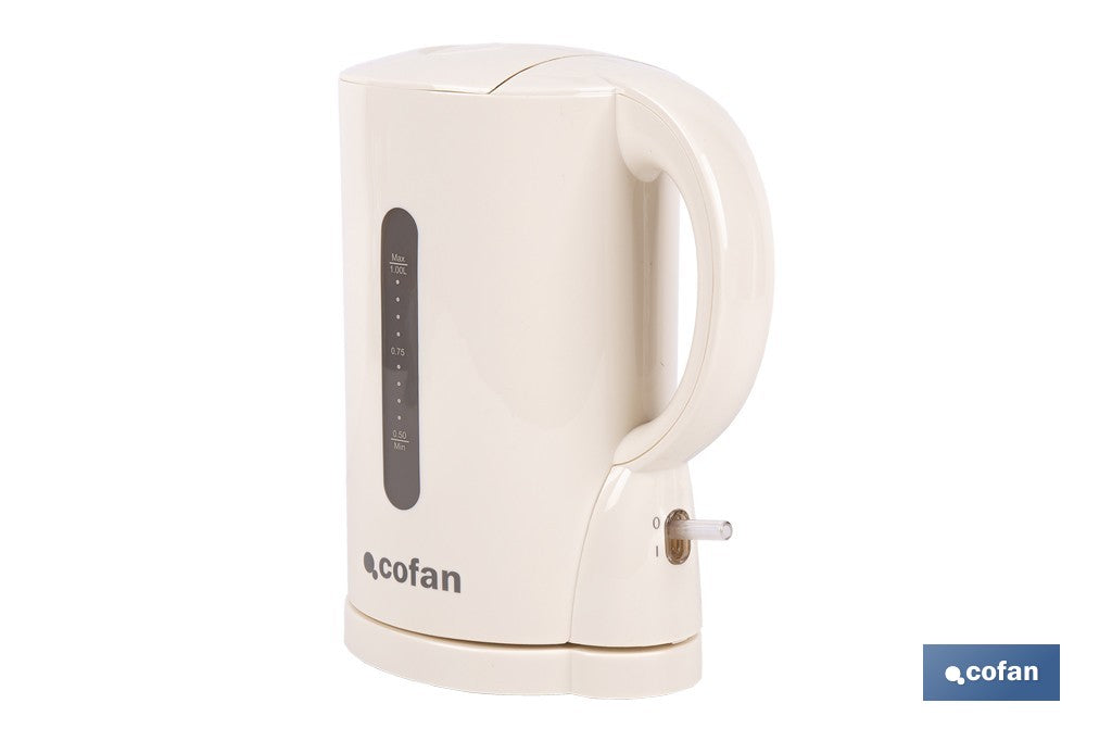 HERVIDOR DE AGUA 1080 W CON CAPACIDAD DE 1 L