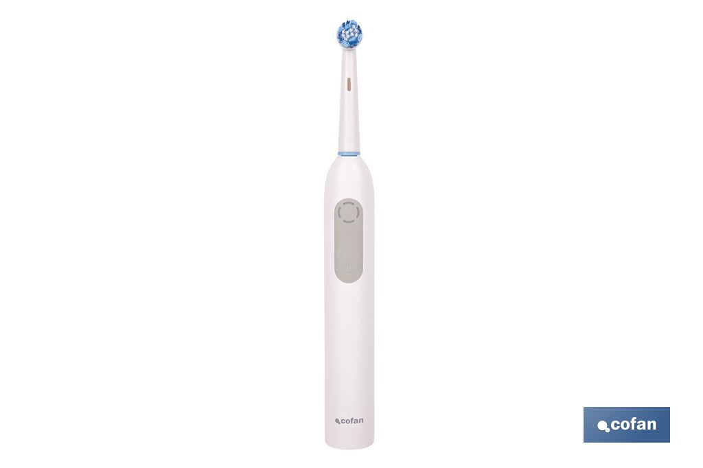 CEPILLO DE DIENTES ELÉCTRICO CON CABEZAL OSCILANTE Y 2 CABEZALES DE REPUESTO