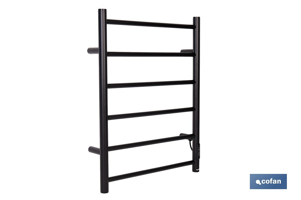 TOALLERO ELÉCTRICO NEGRO 80 W 68 X 53 X 10.5 CM IP44
