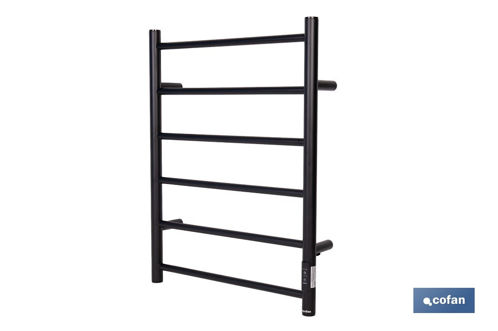 TOALLERO ELÉCTRICO NEGRO 80 W 68 X 53 X 10.5 CM IP44