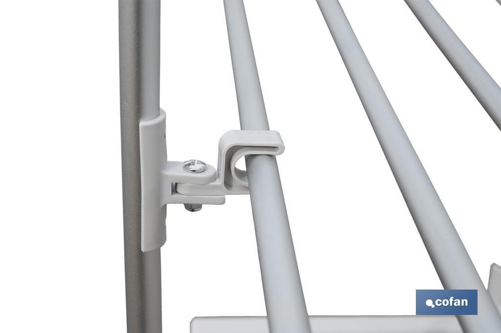 TENDEDERO ELÉCTRICO DE TORRE 300W CABLE 2 M MEDIDAS 73 X 68 X 1,48 M