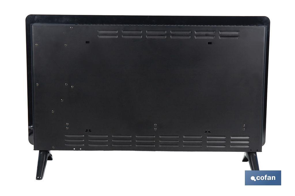 CONVECTOR DE PANEL DE VIDRIO PANTALLA LED 2000 W