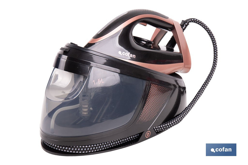 CENTRO DE PLANCHADO 3100 W DEPOSITO DE AGUA 1,5 L 8 BARES