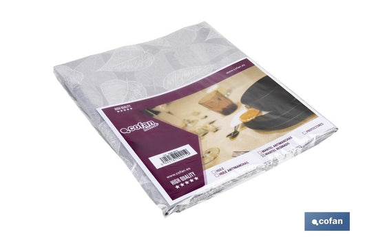 MANTEL ANTIMANCHAS RESINADO FICUS 1,40 x2,50m