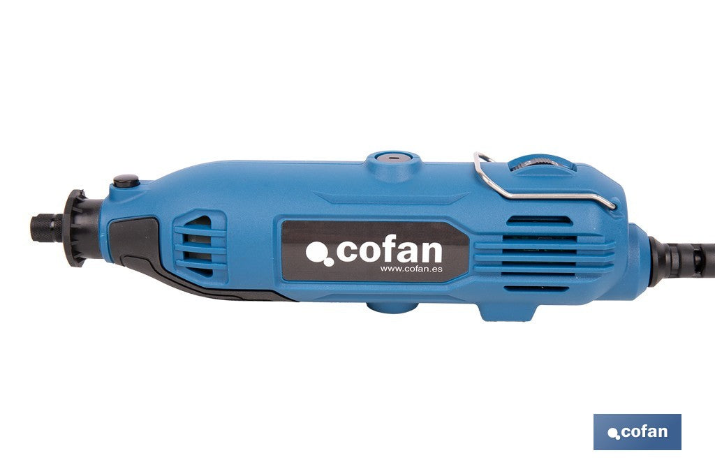 MULTIHERRAMIENTA ROTATIVA 135 W 8000-33000 RPM CON ACCESORIOS