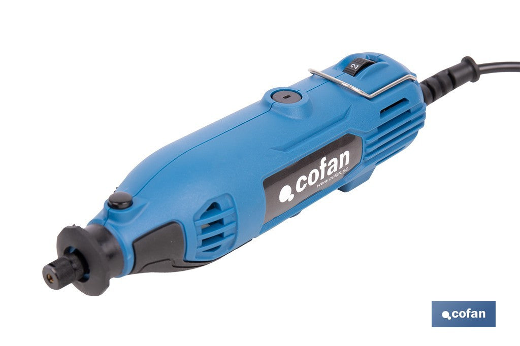 MULTIHERRAMIENTA ROTATIVA 135 W 8000-33000 RPM CON ACCESORIOS