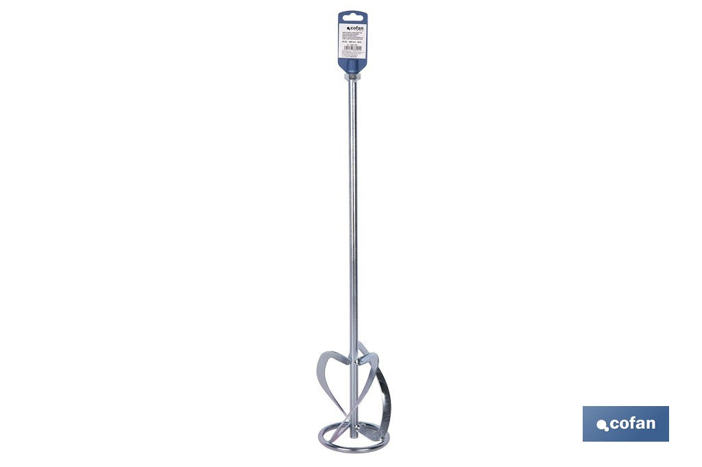 VARILLA MEZCLADORA MORTERO Ø120 600 MM M14