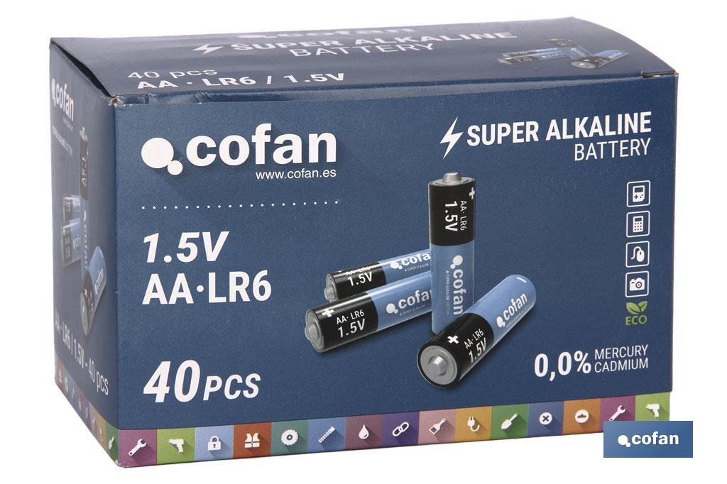 BLÍSTER DE 4 PILAS ALCALINAS PLUS LR6/AA VENTA UNITARIA
